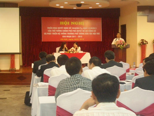 Phấn đấu đến năm 2015, có khoảng 30 số trường phổ thông dân tộc nội trú đạt chuẩn quốc gia